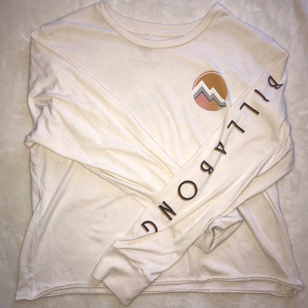 Long sleeve billabong tshirt